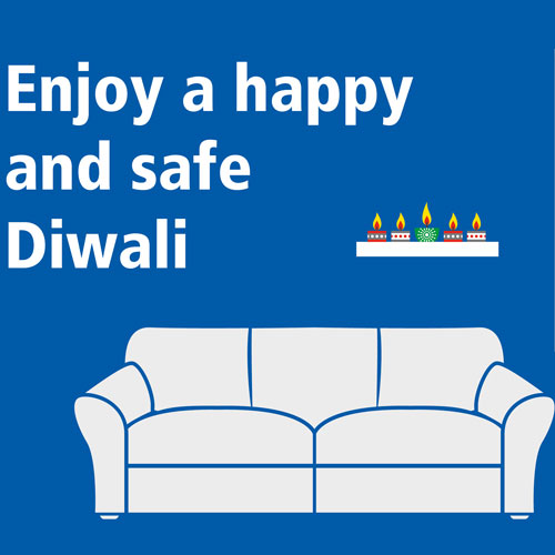 Keep safe when celebrating Diwali